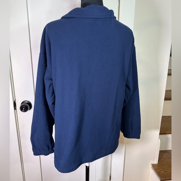 Vintage Navy Blue USA Olympic Embroidered Fleece Jacket - Picture 9 of 9